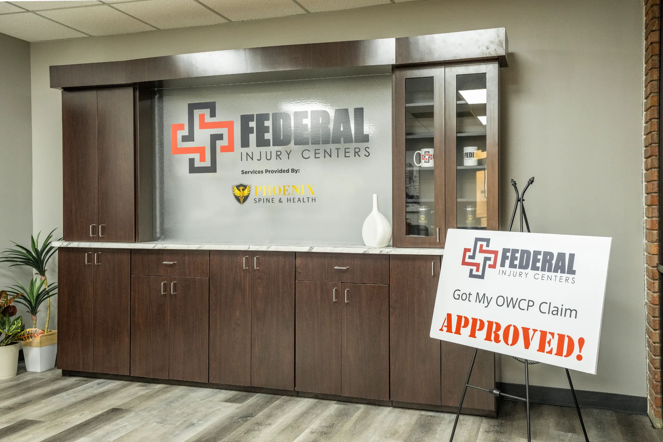 Federal Injury Care Signage
